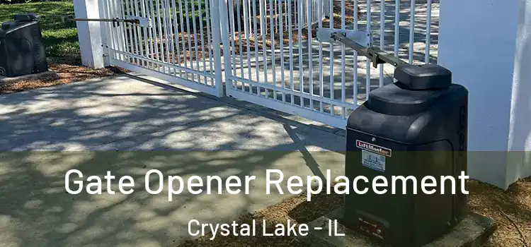  Gate Opener Replacement Crystal Lake - IL