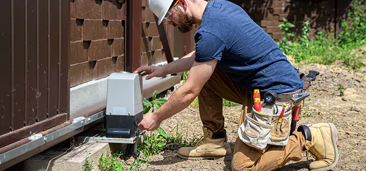 Electric Driveway Gate Installation Crystal Lake
