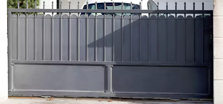 Metal Driveway Gate Installation Crystal Lake
